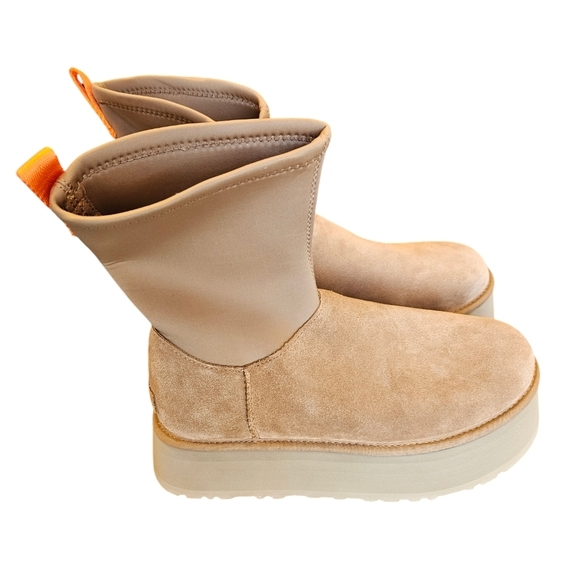 UGG Classic Dipper Platform Boots NEW Chestnut Womens - Picture 2 of 9